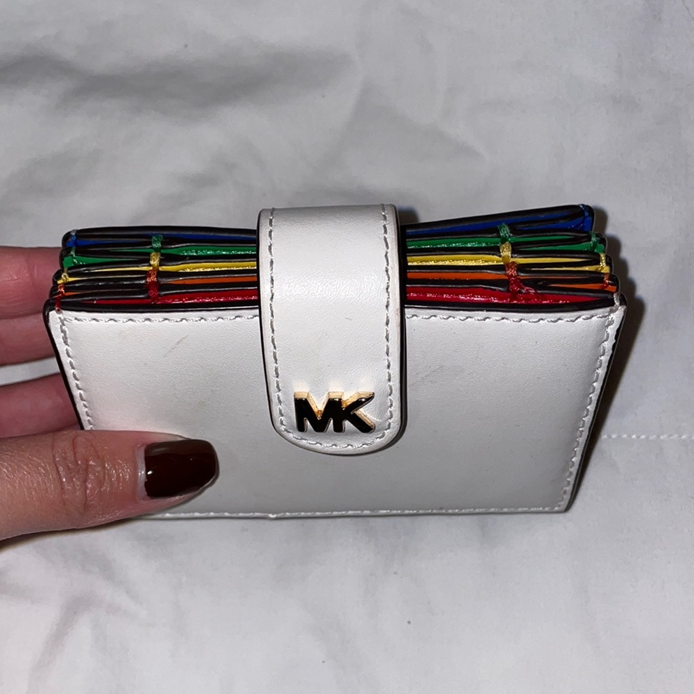 MK accordion card wallet🌈